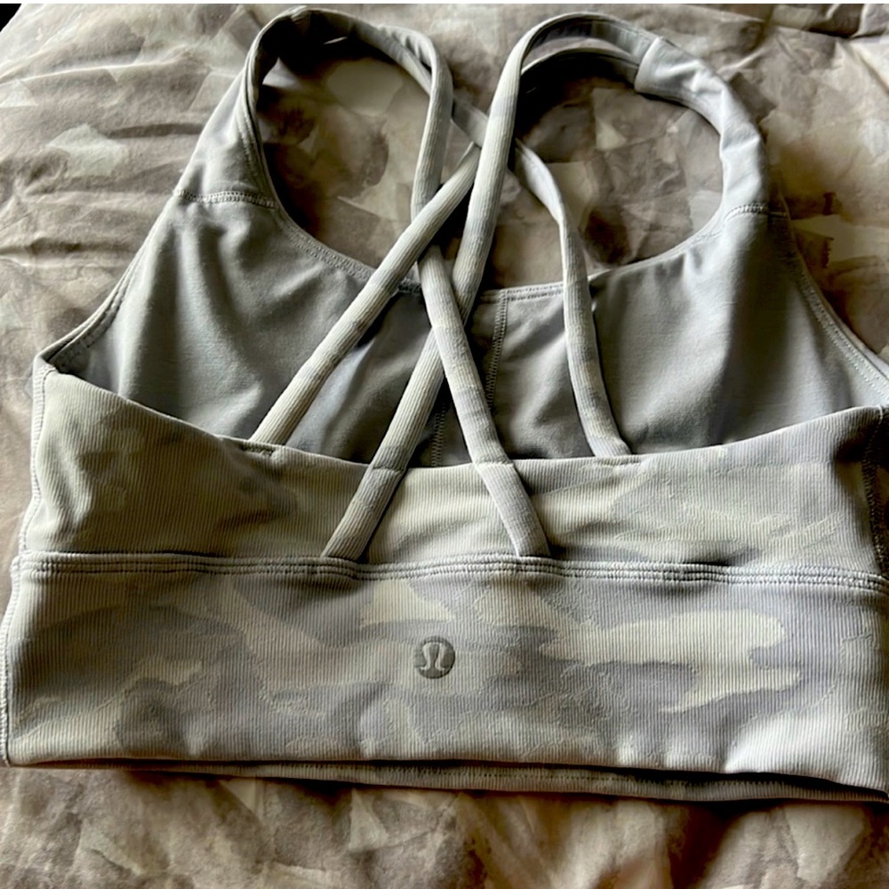 Camouflage Lululemon sports bra